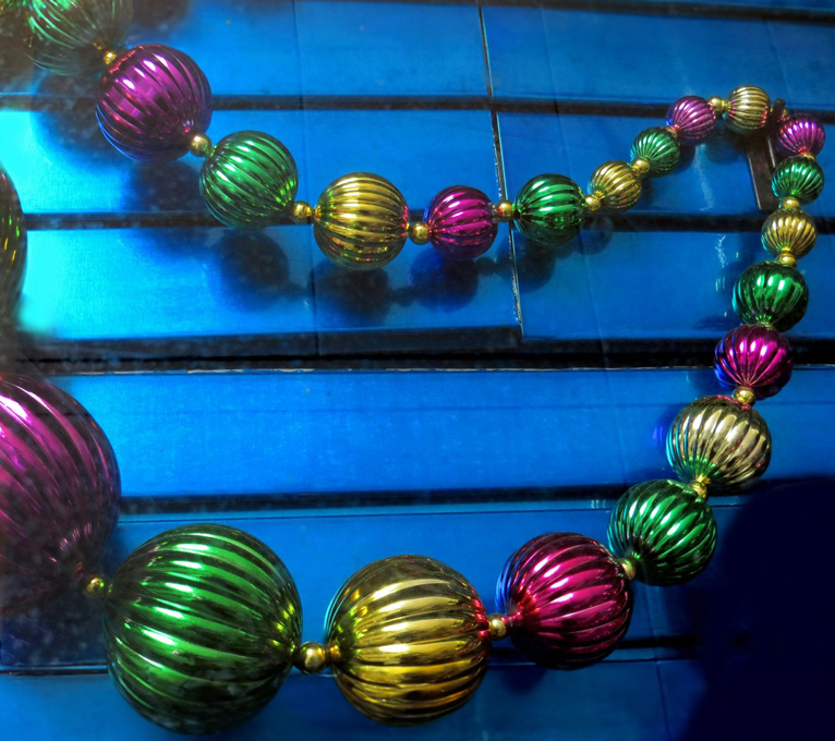 a colorful necklace with beads on it at The Oxford